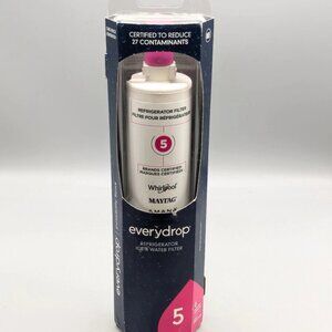 PACK OF 2 Whirlpool EveryDrop Refrigerator Replacement Filter 5 NEW AND SEALED